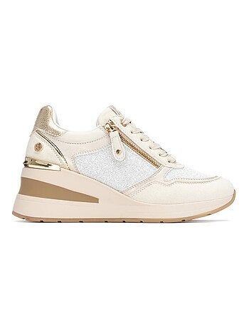 Baskets sport compensées femme