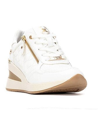 Baskets sport compensées femme