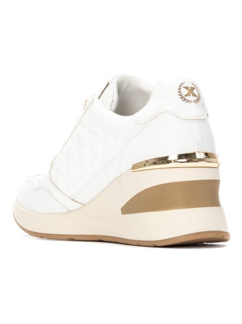 Baskets sport compensées femme Blanc - Kiabi