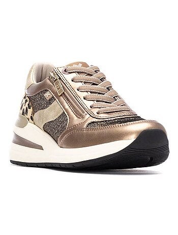 Baskets sport compensées femme