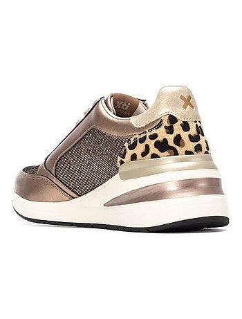 Baskets sport compensées femme