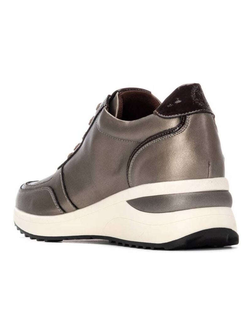 Baskets sport compensées femme Gris Gris - Kiabi