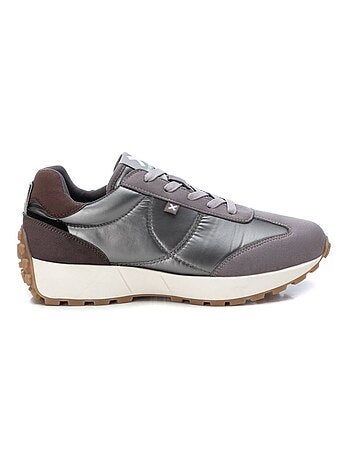 Baskets sport compensées femme