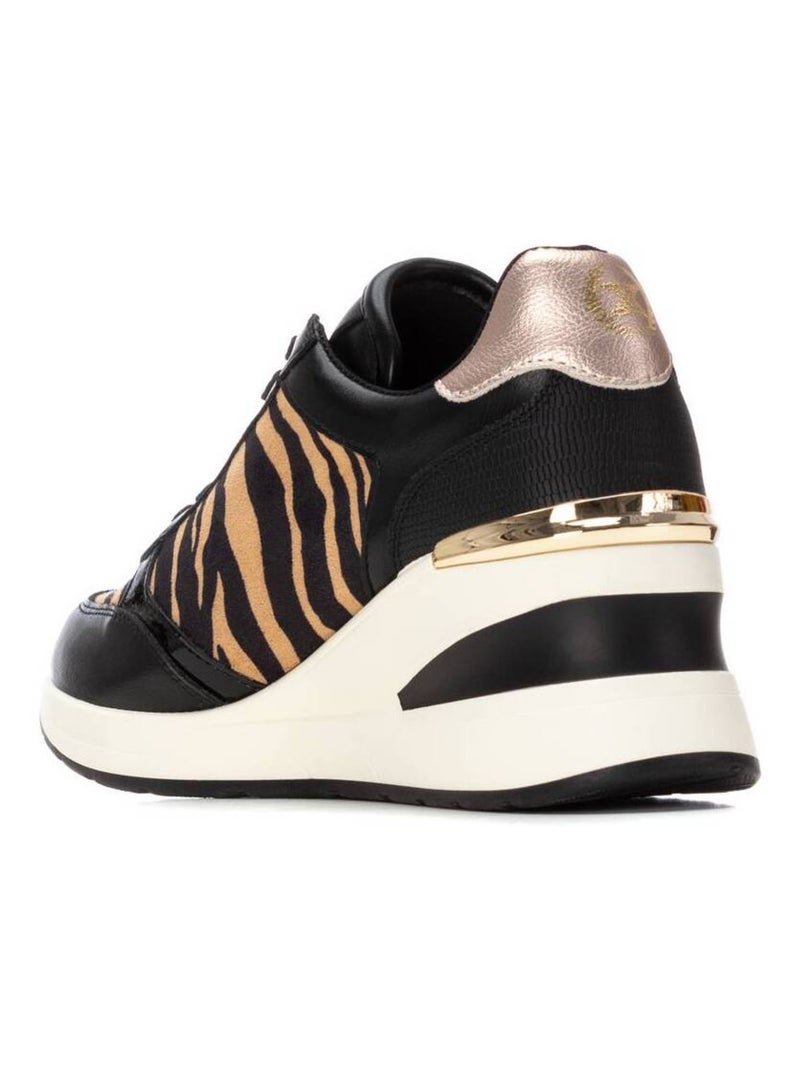 Baskets sport compensées femme Multicolore - Kiabi