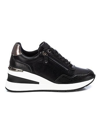 Baskets sport compensées femme
