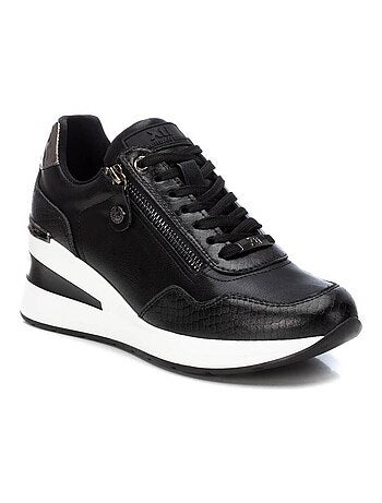 Baskets sport compensées femme