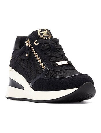 Baskets sport compensées femme