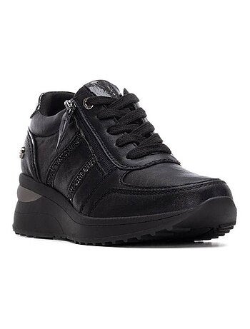 Baskets sport compensées femme