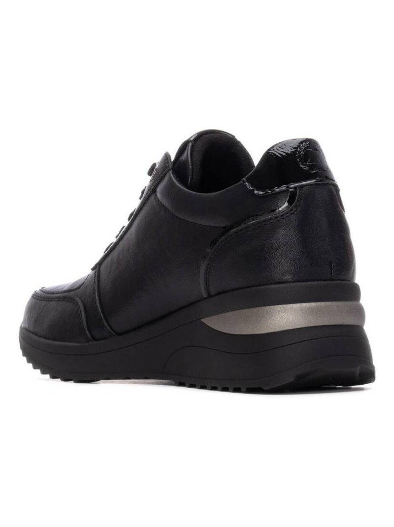 Baskets sport compensées femme Noir - Kiabi