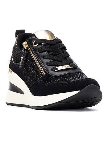 Baskets sport compensées femme