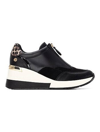 Baskets sport compensées femme