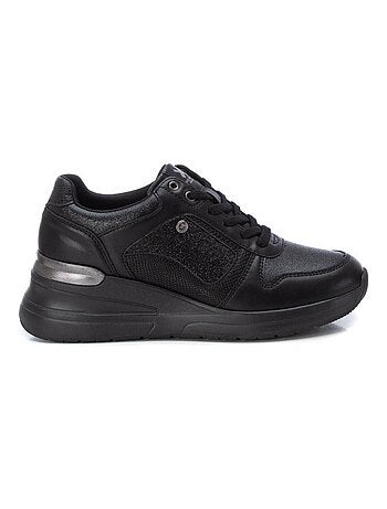 Baskets sport compensées femme