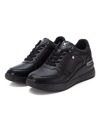 Baskets sport compensées femme