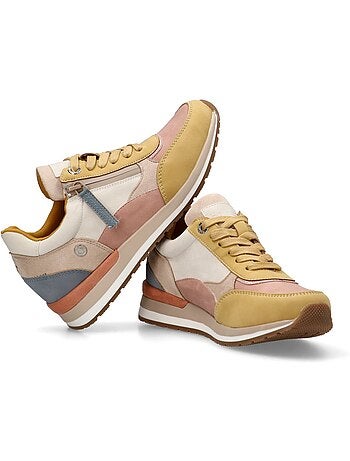 Baskets sport femme à fermeture éclair