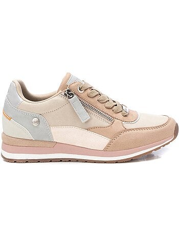Baskets sport femme à fermeture éclair