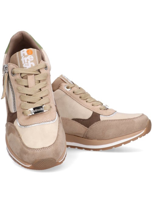 Baskets sport femme à fermeture éclair - Kiabi