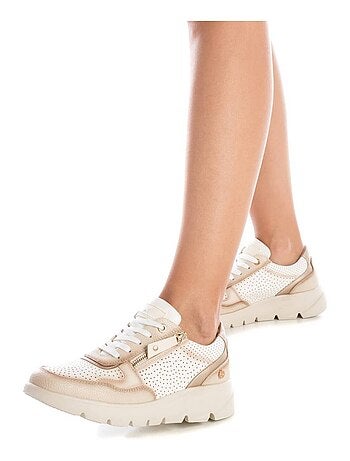 Baskets sport femme à fermeture éclair