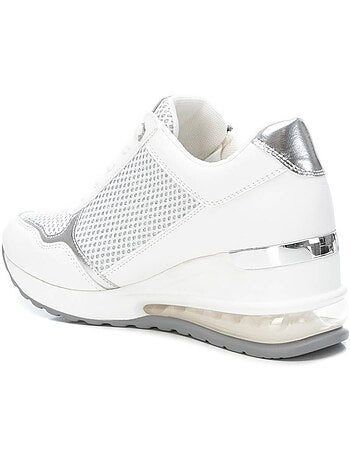 Baskets sport femme à fermeture éclair