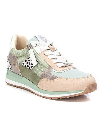 Baskets sport femme à fermeture éclair