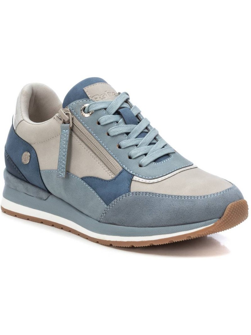 Baskets sport femme à fermeture éclair Bleu - Kiabi