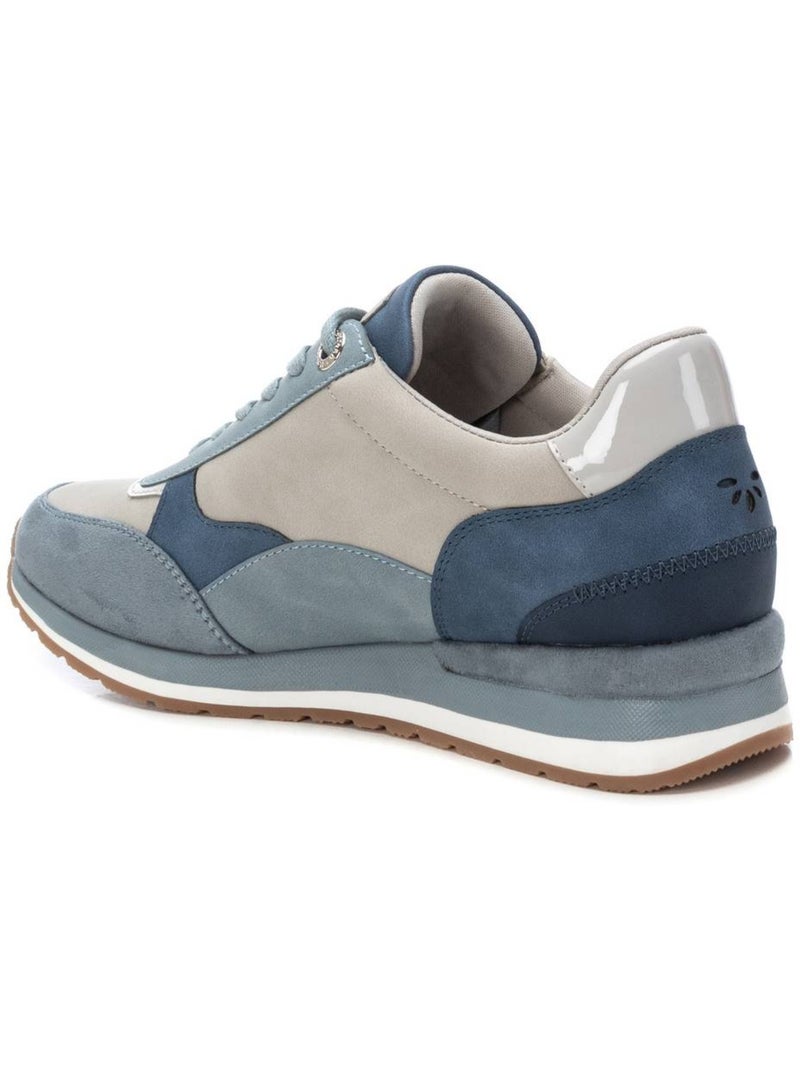 Baskets sport femme à fermeture éclair Bleu - Kiabi