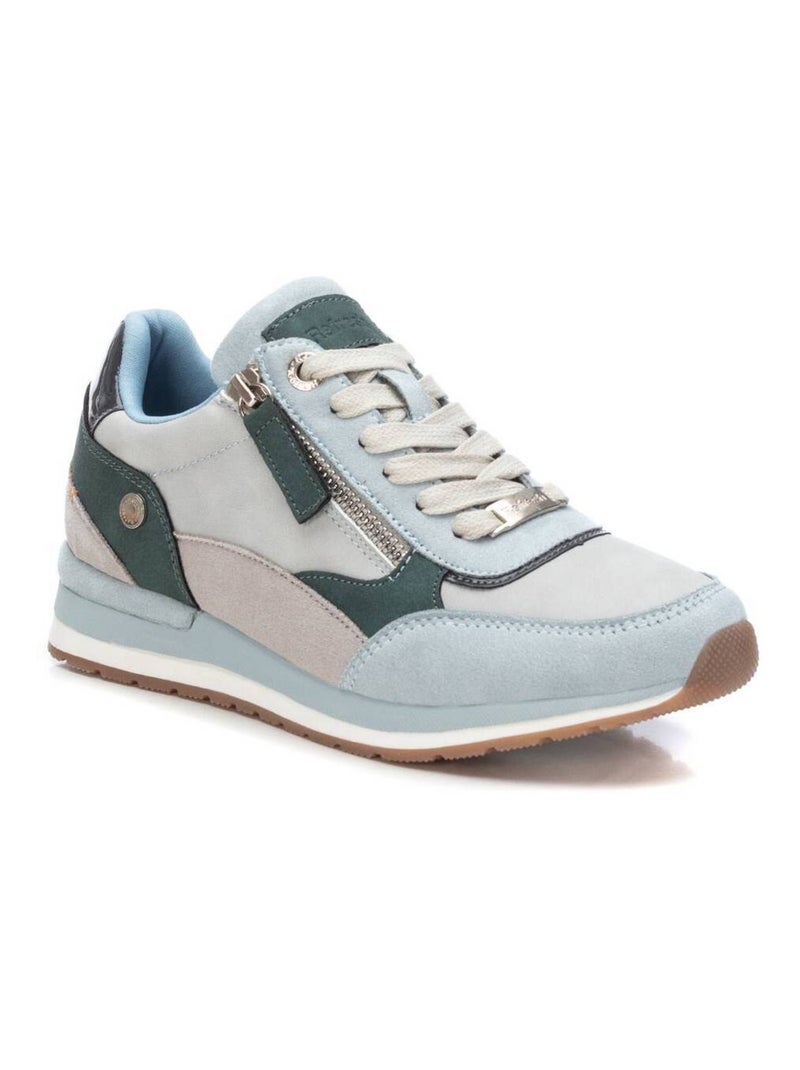 Baskets sport femme à fermeture éclair Bleu - Kiabi