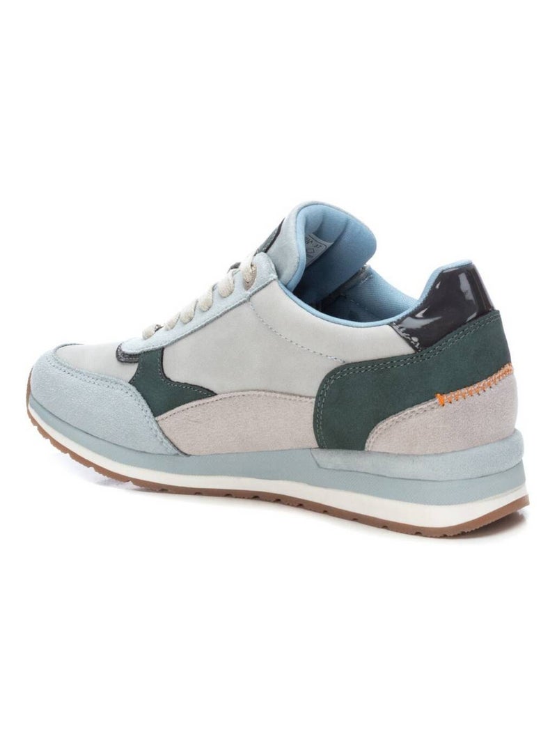 Baskets sport femme à fermeture éclair Bleu - Kiabi