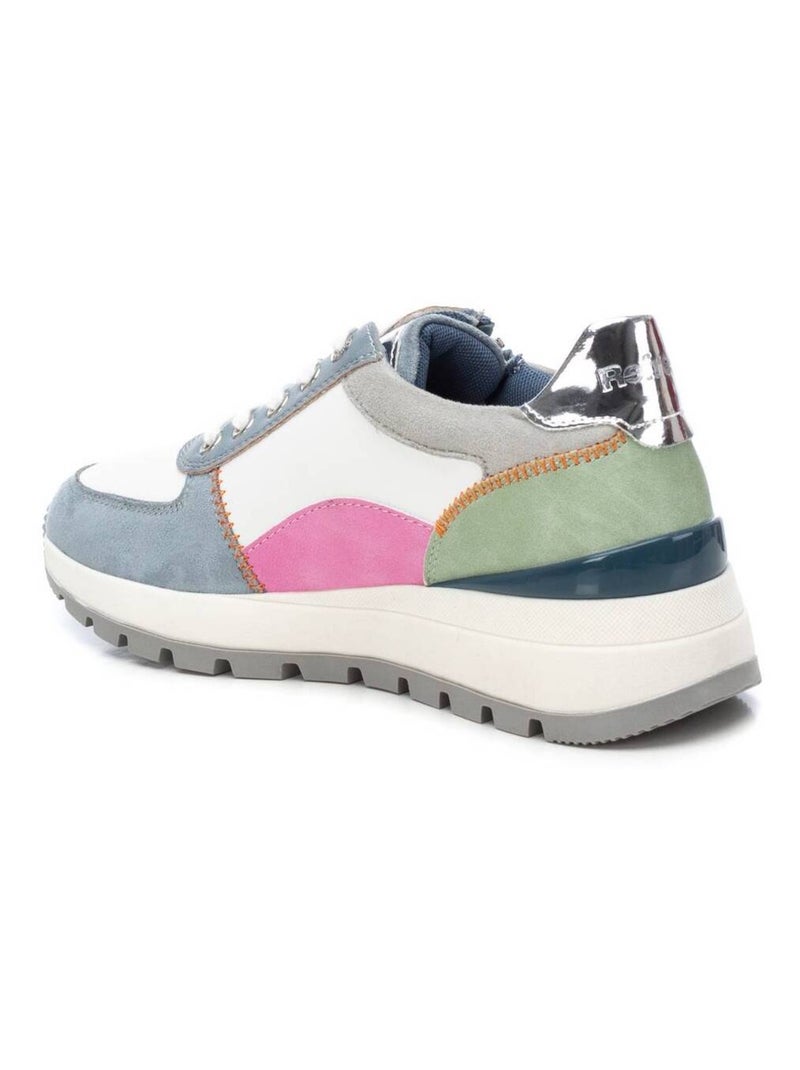 Baskets sport femme à fermeture éclair Bleu - Kiabi