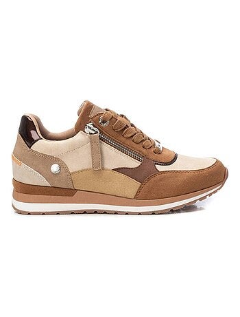 Baskets sport femme à fermeture éclair