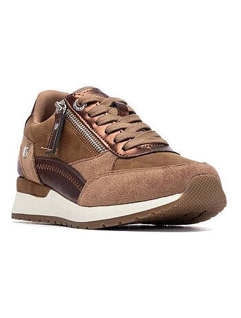 Baskets sport femme à fermeture éclair