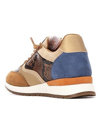 Baskets sport femme à fermeture éclair