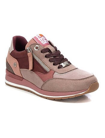 Baskets sport femme à fermeture éclair