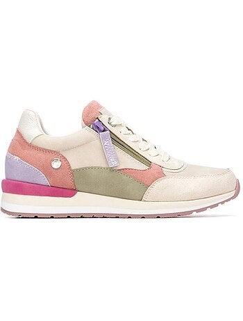 Baskets sport femme à fermeture éclair