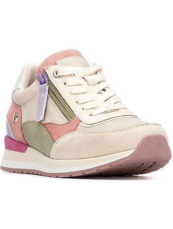 Baskets sport femme à fermeture éclair