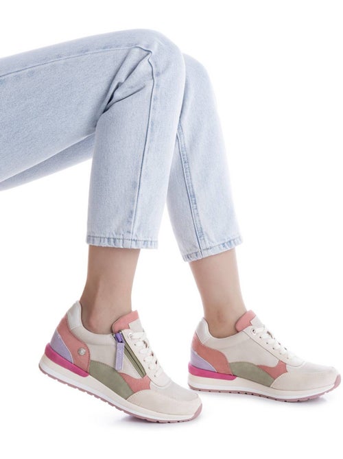 Baskets sport femme à fermeture éclair - Kiabi