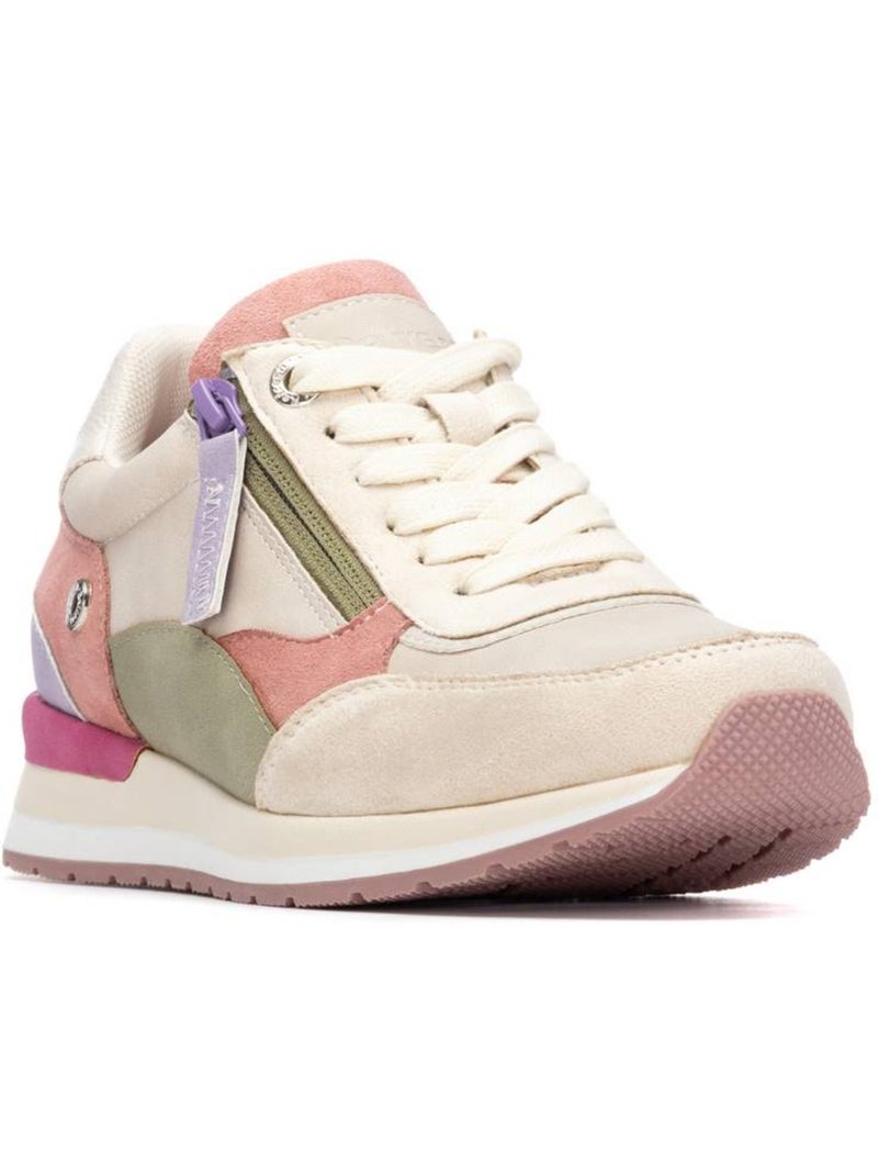 Baskets sport femme à fermeture éclair Gris - Kiabi