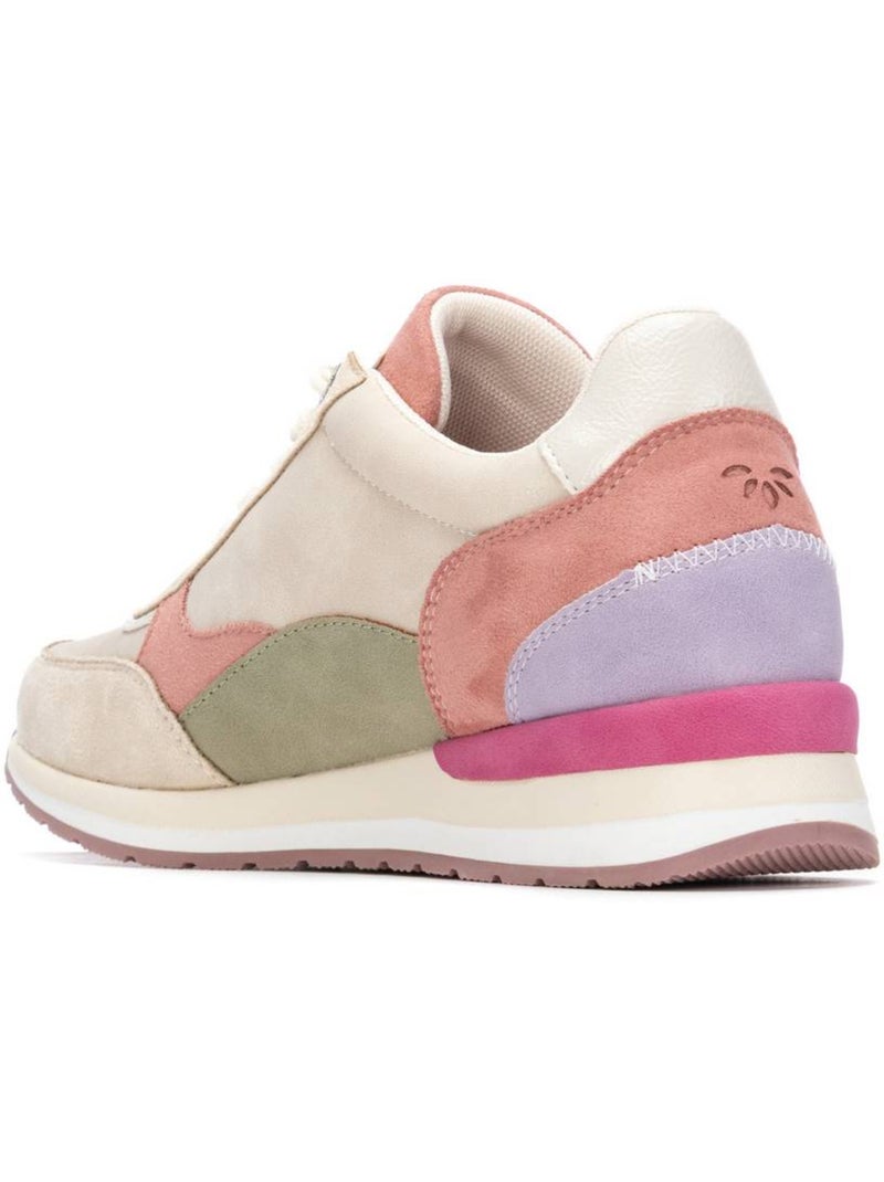 Baskets sport femme à fermeture éclair Gris - Kiabi