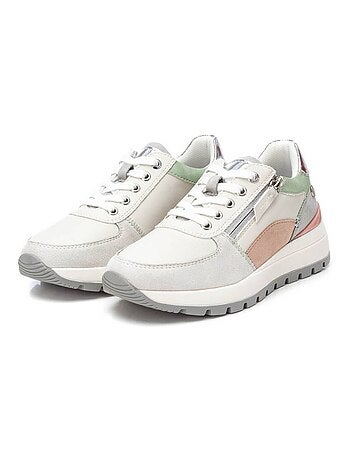 Baskets sport femme à fermeture éclair