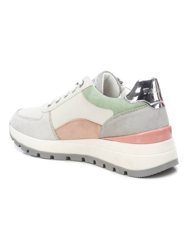 Baskets sport femme à fermeture éclair Gris - Kiabi