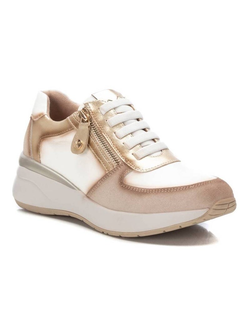 Baskets sport femme à fermeture éclair Gris - Kiabi