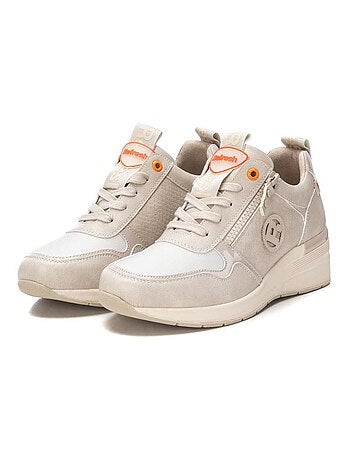 Baskets sport femme à fermeture éclair