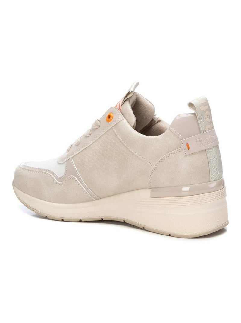 Baskets sport femme à fermeture éclair Gris - Kiabi