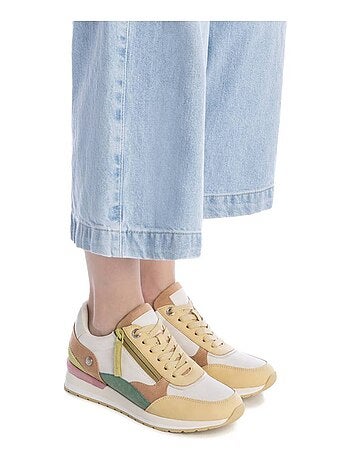 Baskets sport femme à fermeture éclair