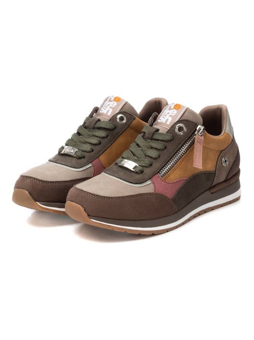 Baskets sport femme à fermeture éclair - Kiabi