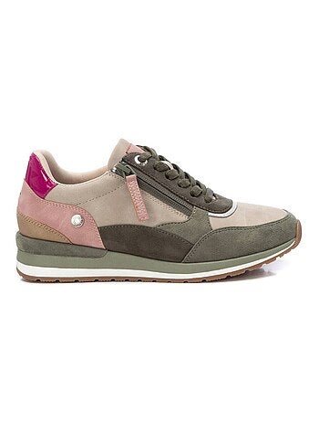 Baskets sport femme à fermeture éclair