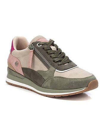 Baskets sport femme à fermeture éclair