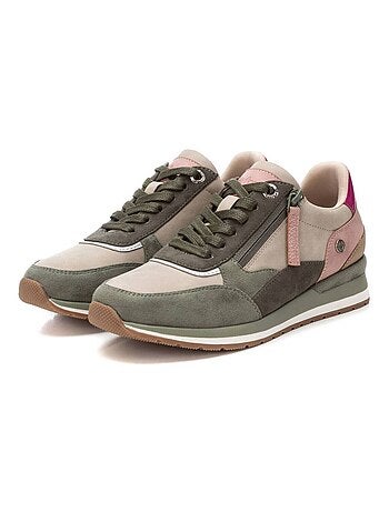 Baskets sport femme à fermeture éclair