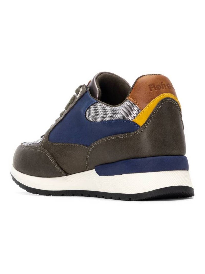 Baskets sport femme à fermeture éclair Kaki - Kiabi