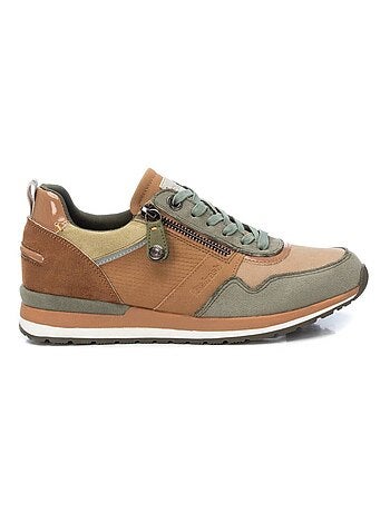 Baskets sport femme à fermeture éclair