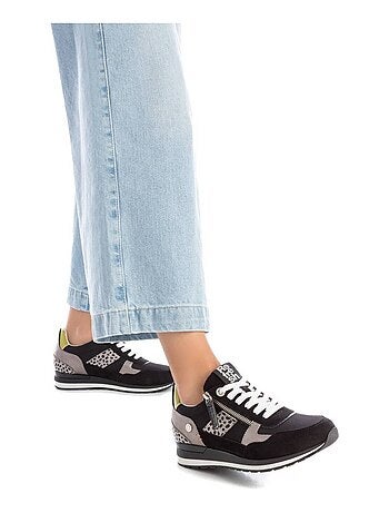 Baskets sport femme à fermeture éclair